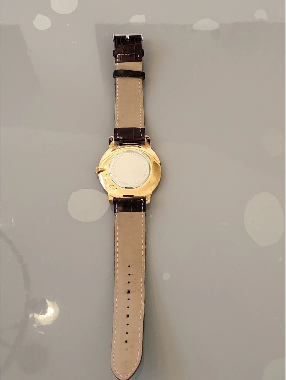 The Minimalist by Fossil 44mm Luxury Men's Watch StainlessSteel Cream Dial LNWOT